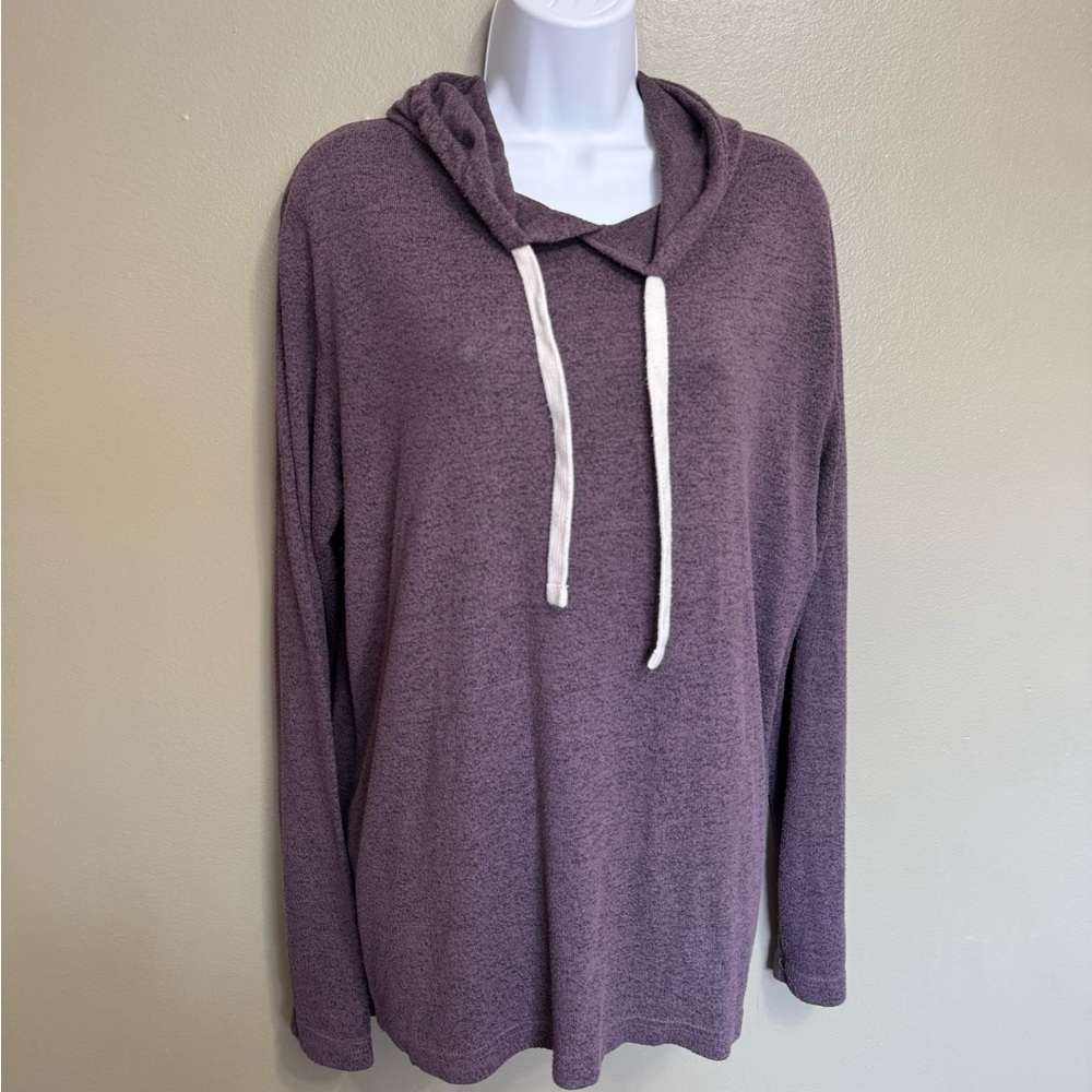 Zyia Active "Boyfriend Hoodie", Purple, Size‎ M